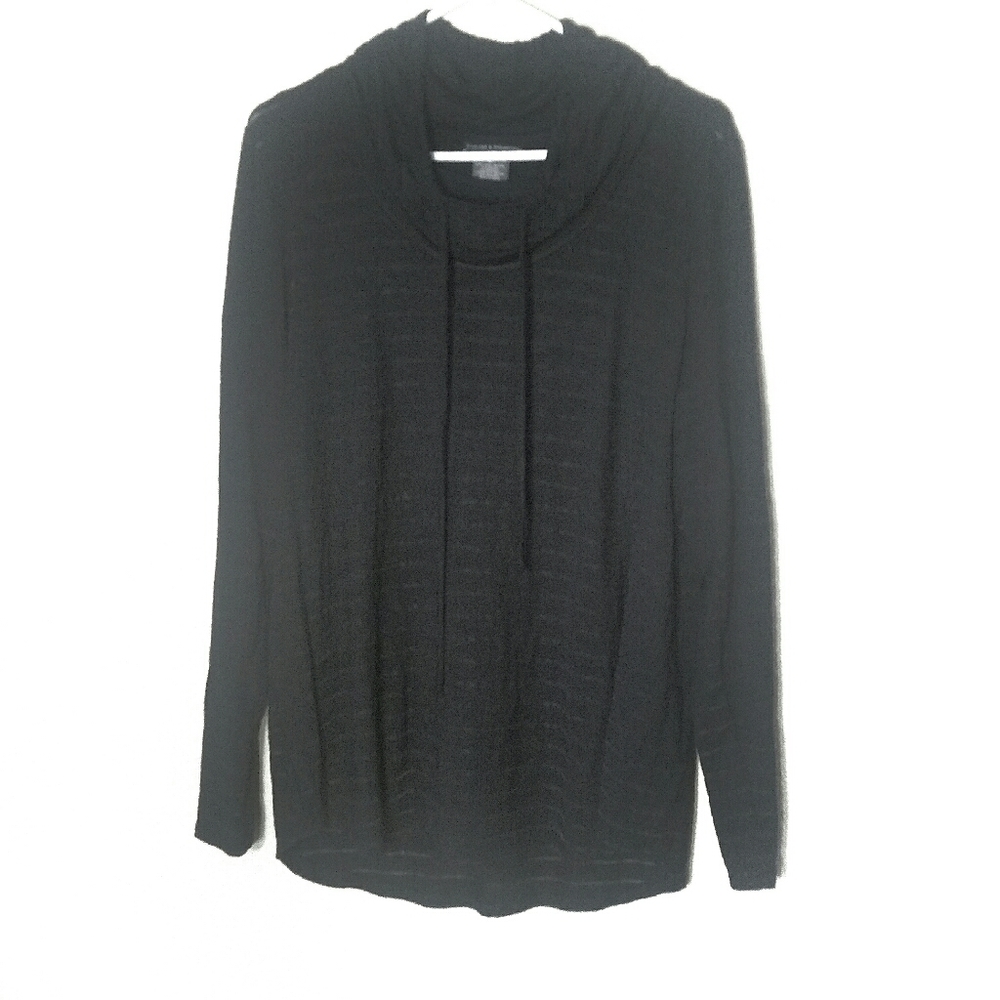 Chelsea & Theodore Lightweight Soft Sweatshirt Blk